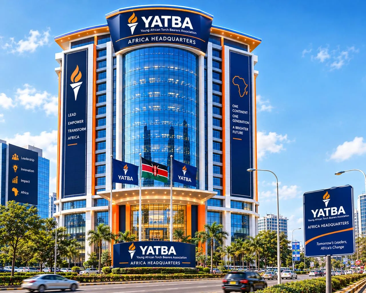 Proposed YATBA Africa Headquarters — artist's impression